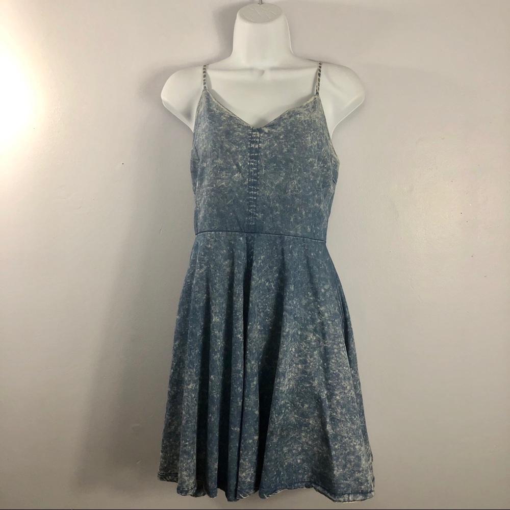 Jealous Tomato Denim Look Sundress Size S